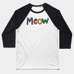 Meow Baseball T-Shirt